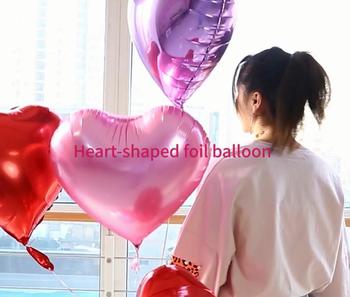 The Balloon Class 18 Foil Heart Balloons